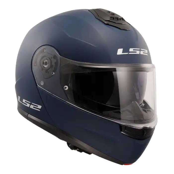 LS2 STROBE 2 MAT NAVY MAVİ KASK - M