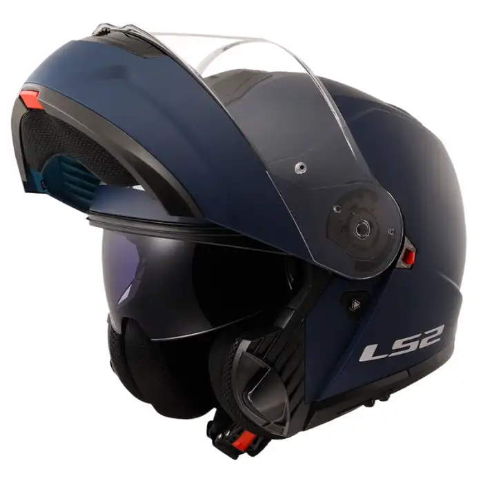 LS2 STROBE 2 MAT NAVY MAVİ KASK - M