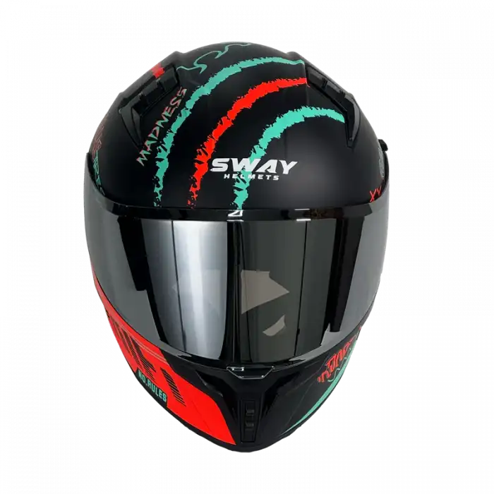 SWAY 869 DRIFT KASK BLACK RED