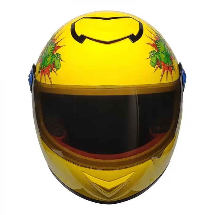 PRO HELMETS SY118 FULL FACE ÇOCUK KASKI DINO YELLOW - SARI -