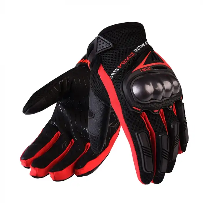 VEXO STELLA ELDİVEN SİYAH - MAT SİYAH - KIRMIZI - L