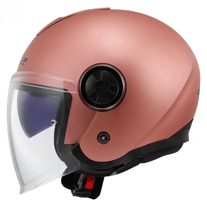 LS2 CLASSY MAT GOLD PEMBE KASK MAT GOLD - PEMBE
