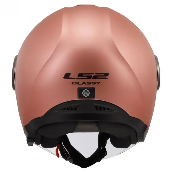 LS2 CLASSY MAT GOLD PEMBE KASK MAT GOLD - PEMBE