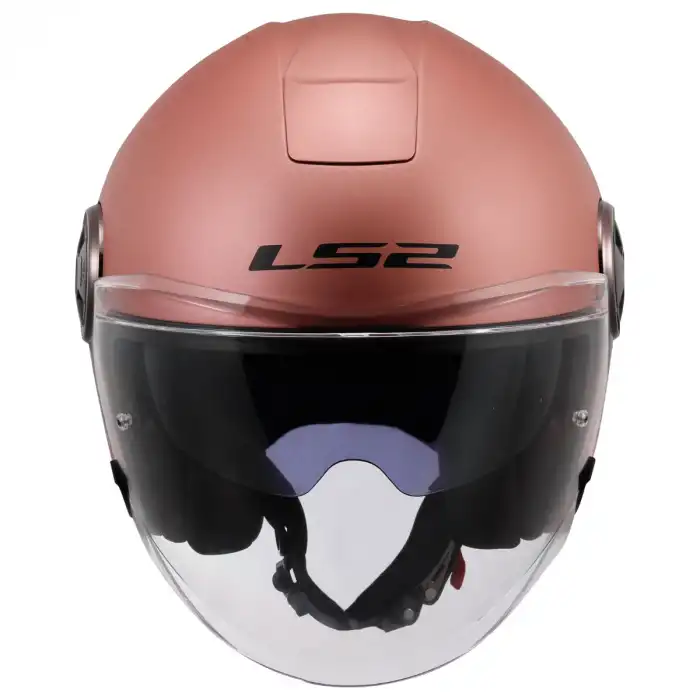LS2 CLASSY MAT GOLD PEMBE KASK MAT GOLD - PEMBE