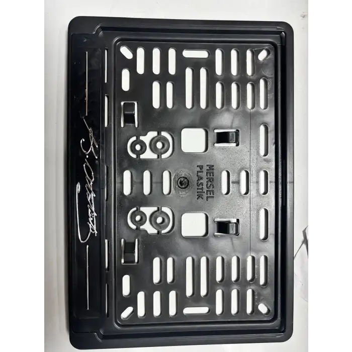 MOTOSİKLET PLAKALIK PLASTİK KİLİTLİ  ATATÜRK 