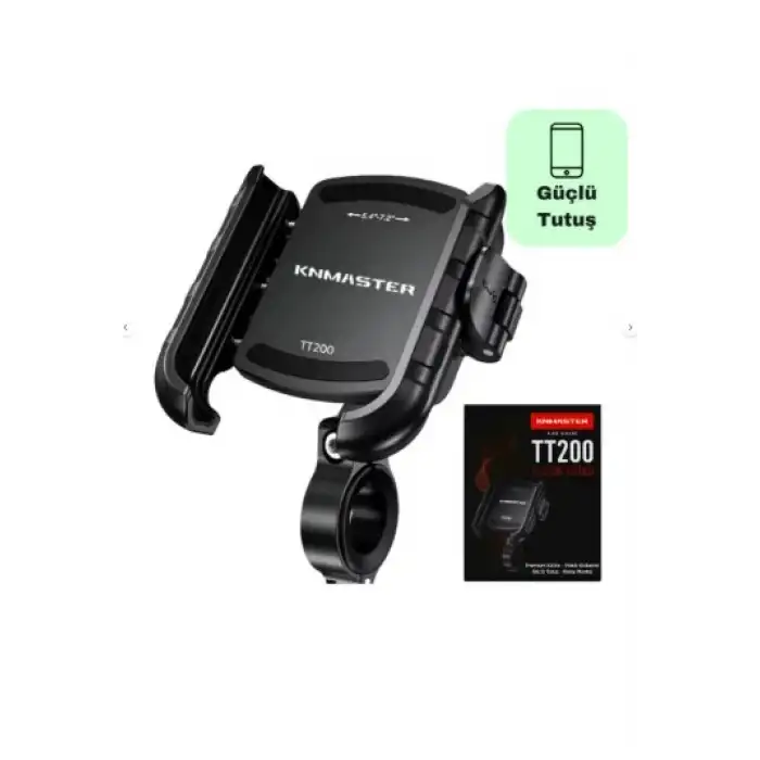 KNMASTER TT-200 TÜM MOTORSİKLETLERE UYUMLU TELEFON TUTUCU