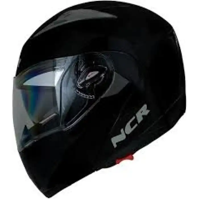 MOTOR KASK ÇENE AÇILIR GÖZLÜKLÜ NCR - 158 - MAT SİYAH MAT SİYAH