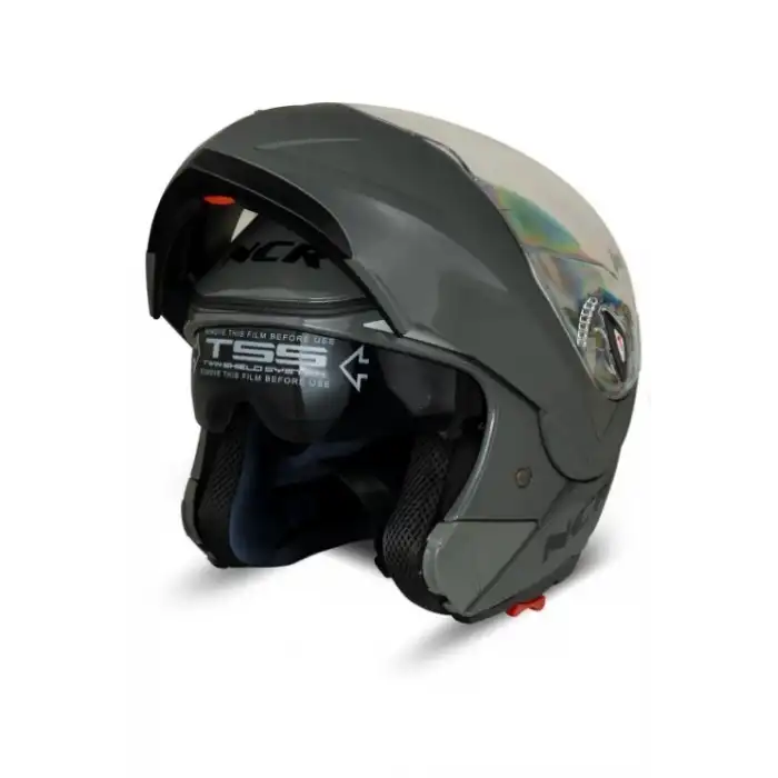 MOTOR KASK ÇENE AÇILIR GÖZLÜKLÜ NCR - 158 - NARDO GRİ NARDO GRİ
