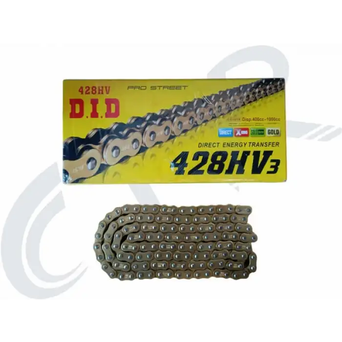 428 HO X 128L DİD ZİNCİR ORİNGLİ GOLD (42005)