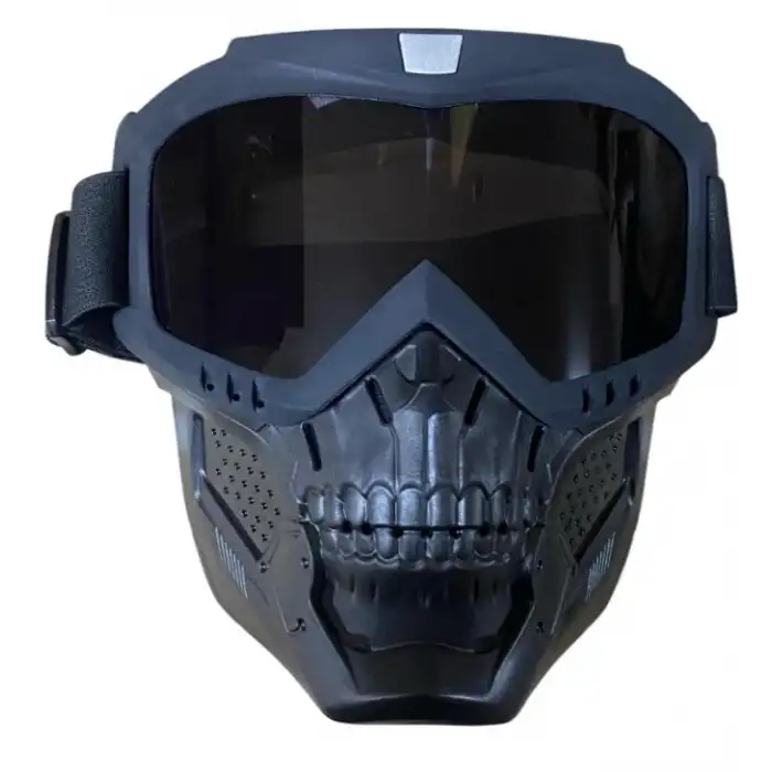 JET KASK MASKESİ ŞEFFAF KURU KAFA (SRC)