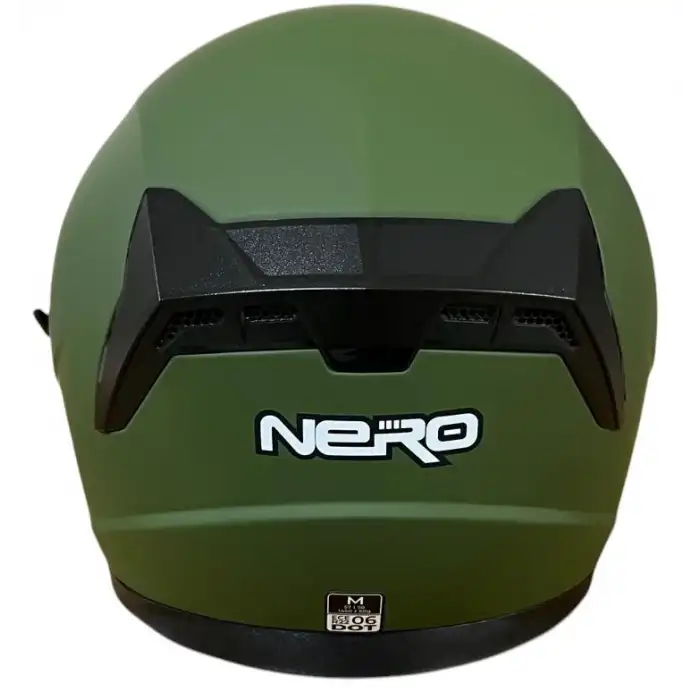 NERO KASK ÇENESİZ 528 MAT YEŞİL