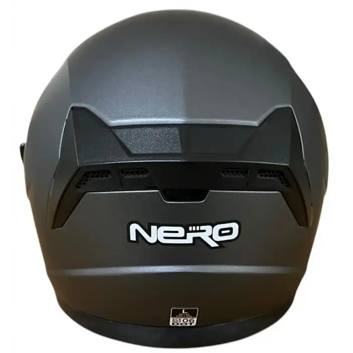 NERO KASK ÇENESİZ 528 MAT GRİ