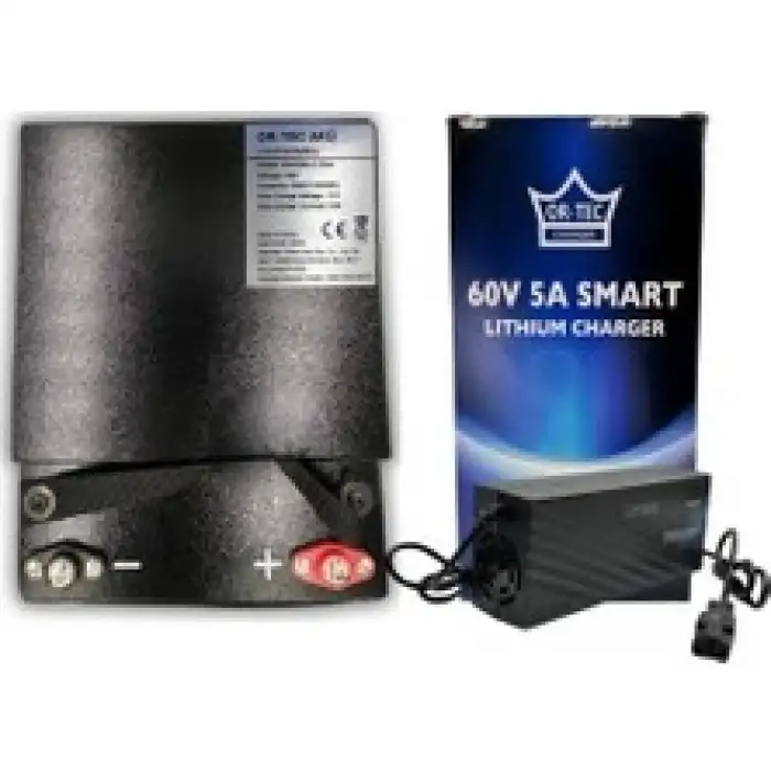 LİTYUM 60V 20 AH AKÜ + ŞARJ CİHAZI E-BİKE(5 ADET 12-24 AKÜ YERİNE KULLANILABİLİR)