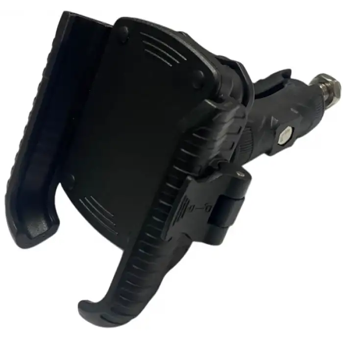 NERO - ( MODEL 2 ) KÜTÜK BAĞLANTILI TELEFON TUTUCU YANDAN KİTLEMELİ (TİTREŞİM MODÜLLÜ)