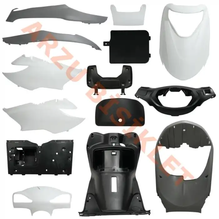 KAPORTA SETİ SPONTİNİ BEYAZ y.set