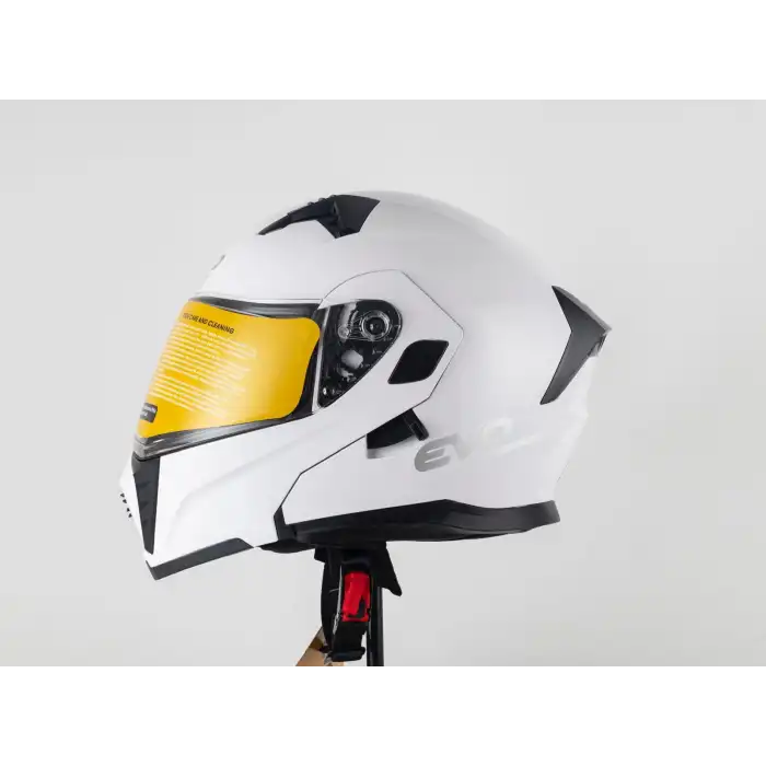 EVO 906 ÇENE AÇILIR PARLAK BEYAZ BEYAZ