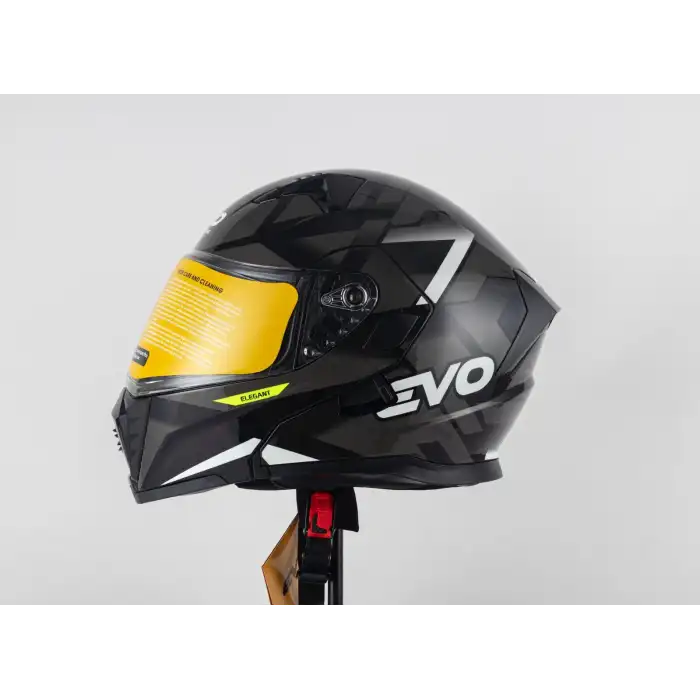 EVO 906 ÇENE AÇILIR SİYAH / GRİ SİYAH / GRİ