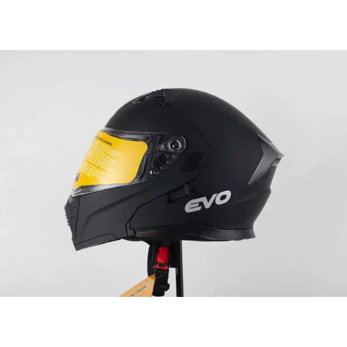 EVO 906 ÇENE AÇILIR MAT SİYAH SİYAH