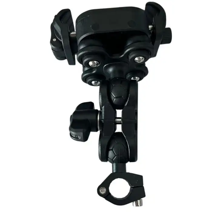 NERO - (909) (NR-MH003) AYNA KOLU BAĞLANTILI TELEFON TUTUCU YANDAN KİTLEMELİ (TİTREŞİM MODÜLLÜ)