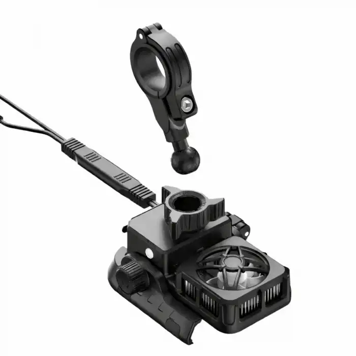 KNMASTER TT-550 UFC TİTREŞİM ÖNLEYİCİ MOTOSİKLET TELEFON TUTUCU