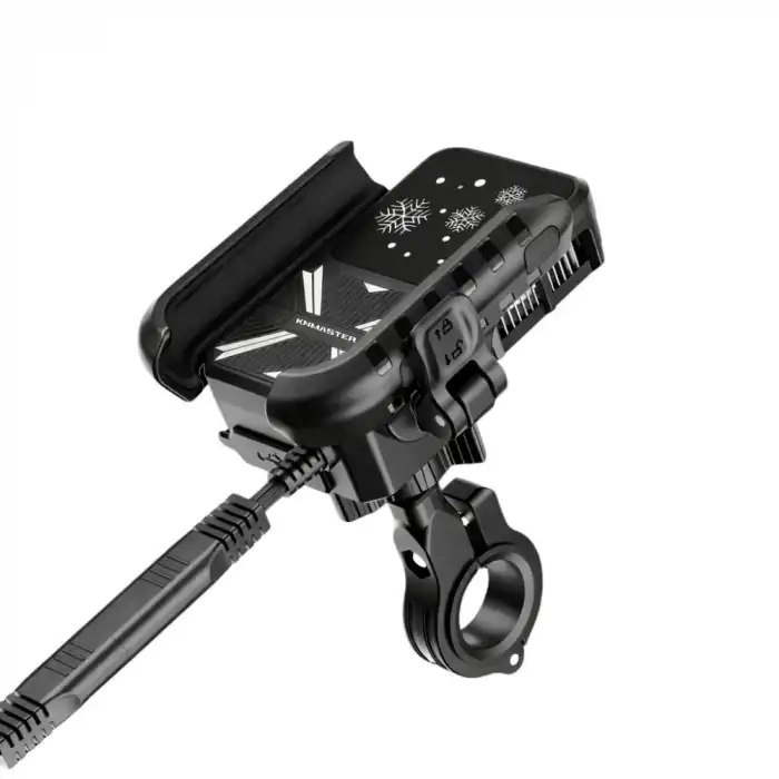 KNMASTER TT-550 UFC TİTREŞİM ÖNLEYİCİ MOTOSİKLET TELEFON TUTUCU