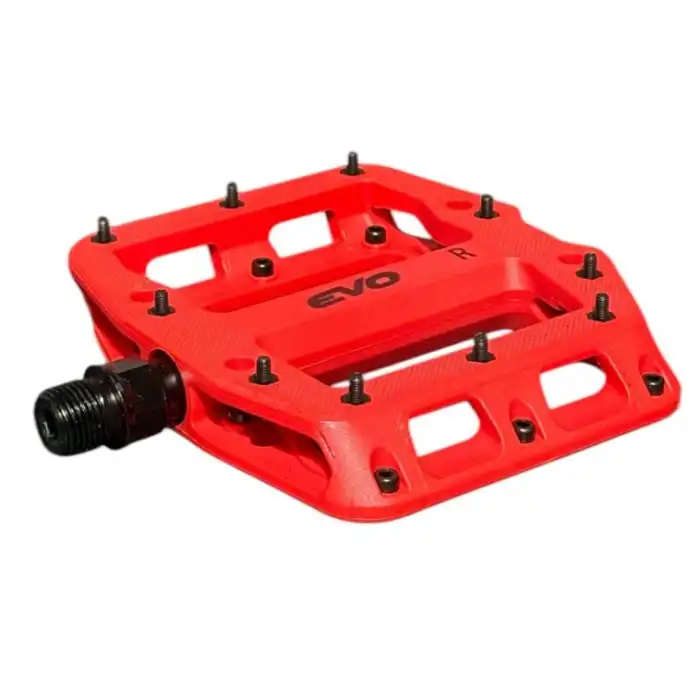 ÇİVİLİ RULMANLI PEDAL KIRMIZI