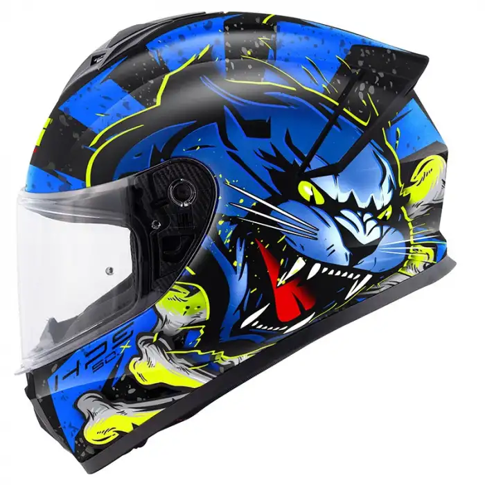 GIVI 50.X WILD MAT SİYAH-MAVİ KASK MAT SİYAH / MAVİ