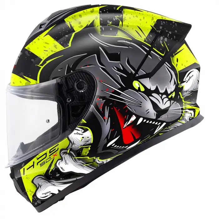 GIVI 50.X WILD MAT SİYAH-NEON SARI KASK MAT SİYAH/SARI