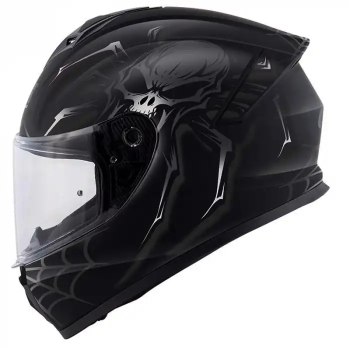 GIVI 50.X ARACHNO MAT SİYAH-GRİ KASK SİYAH / GRİ