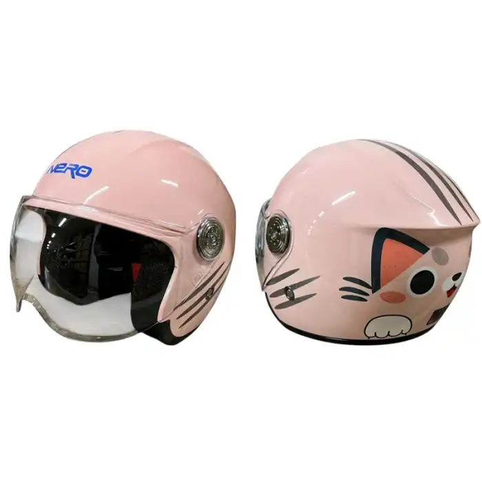 NERO ÇOCUK KASK ÇENESİZ 601 PEMBE (M)