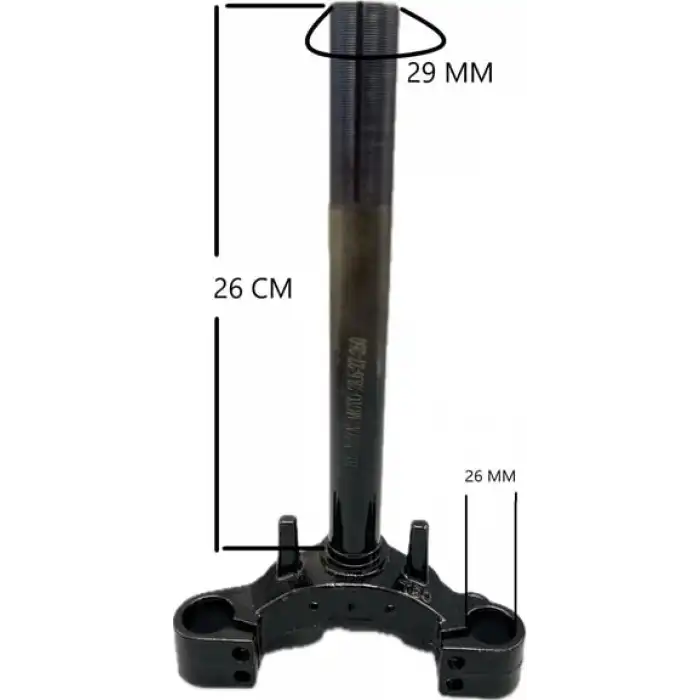 ÖN MAŞA - 3 TEKER GRETA MODEL 26CM - 2,54 MM