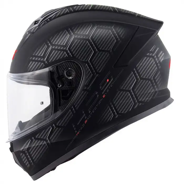 GIVI 50.X SNAKE MAT KARBON KASK SİYAH / GRİ