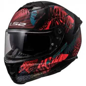 LS2 STREAM 2 FURY KASK SİYAH - MAVİ - PEMBE