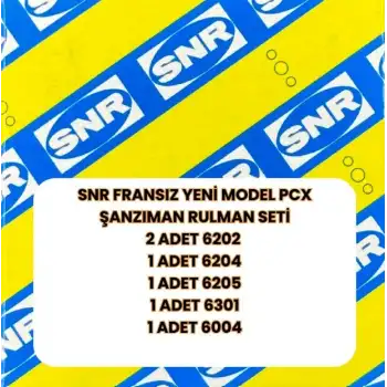 PCX ŞANZIMAN RULMAN SETİ YENİ MODEL ( SNR ) FRANSIZ