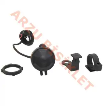 USB ŞARJ CİHAZI ÇİFT ÇIKIŞ [AÇ KAPA DÜĞMELİ]