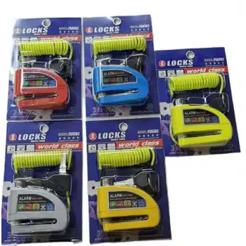 DİSK KİLİT ALARMLI + HATIRLATMA KABLOSU