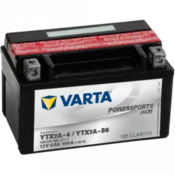 VARTA 12-7 YATIK YTX7A-BS 12V6Ah 105A AKÜ