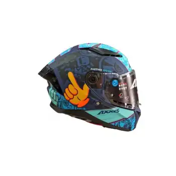 AXXIS PANTHER SKETCH B7 MAT MAVİ KASK MAT MAVİ