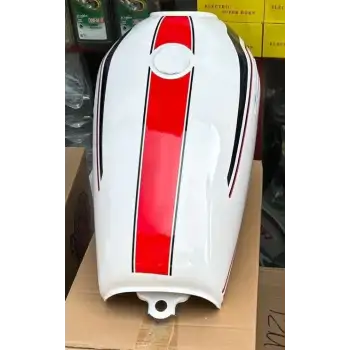 BENZİN DEPOSU BEYAZ KUBA MOD. + YAN KAPAK CG