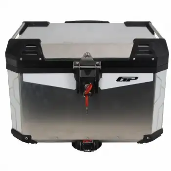 GP KOMPOZİT UNİVERSAL 57 LT ALÜMİNYUM GRİ MOTOSİKLET ÇANTASI