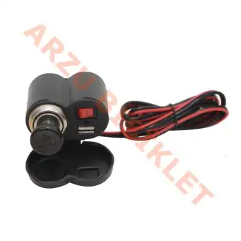USB ŞARJ CİHAZI VE ÇAKMAKLIK