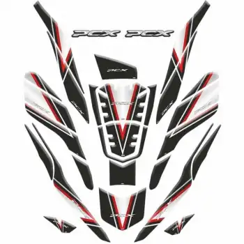 HONDA PCX 2021-2023 UYUMLU TANK PAD SET
