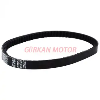 KAYIŞ  758 X 17.5 X 28 YAMAHA BWS 100 - MONERO