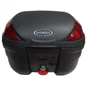 MOTOSİKLET ARKA ÇANTA MAXEM SL35 SİYAH 35 LT