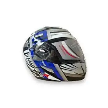 MOTOR KASK ÇENE AÇILIR GÖZLÜKLÜ NCR - 158 MAVİ