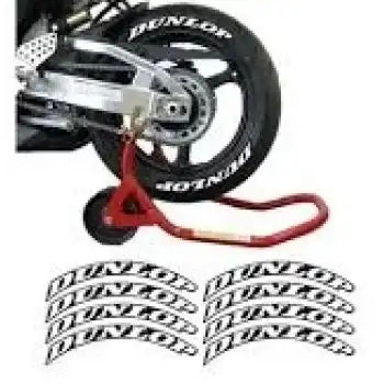 DUNLOP 3D LASTİK YAZISI + YAPIŞTIRICI BEYAZ