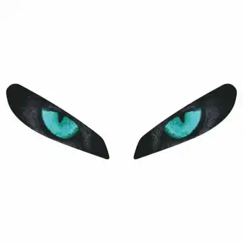 CF MOTO 250 SR 2020 - 2024 UYUMLU FAR STİCKER MAVİ