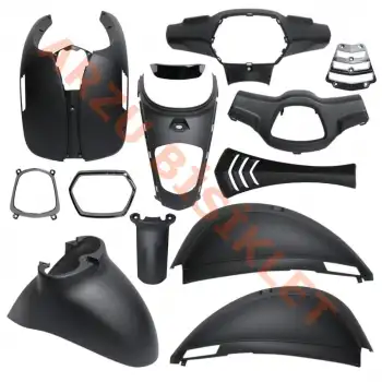 KAPORTA SET [SİYAH] - KUBA BLUEBIRD