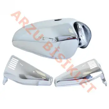 BENZİN DEPOSU VE YAN KAPAKLAR KROM [TAKIM]  CG NİKEL
