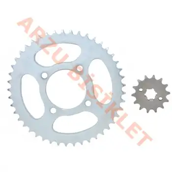 ÖN - ARKA DİŞLİ SET [14T / 45T] YAMAHA YBR